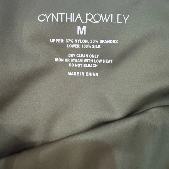 Cynthia Rowley Silk Maxi Dress, M - Picture 5 of 9